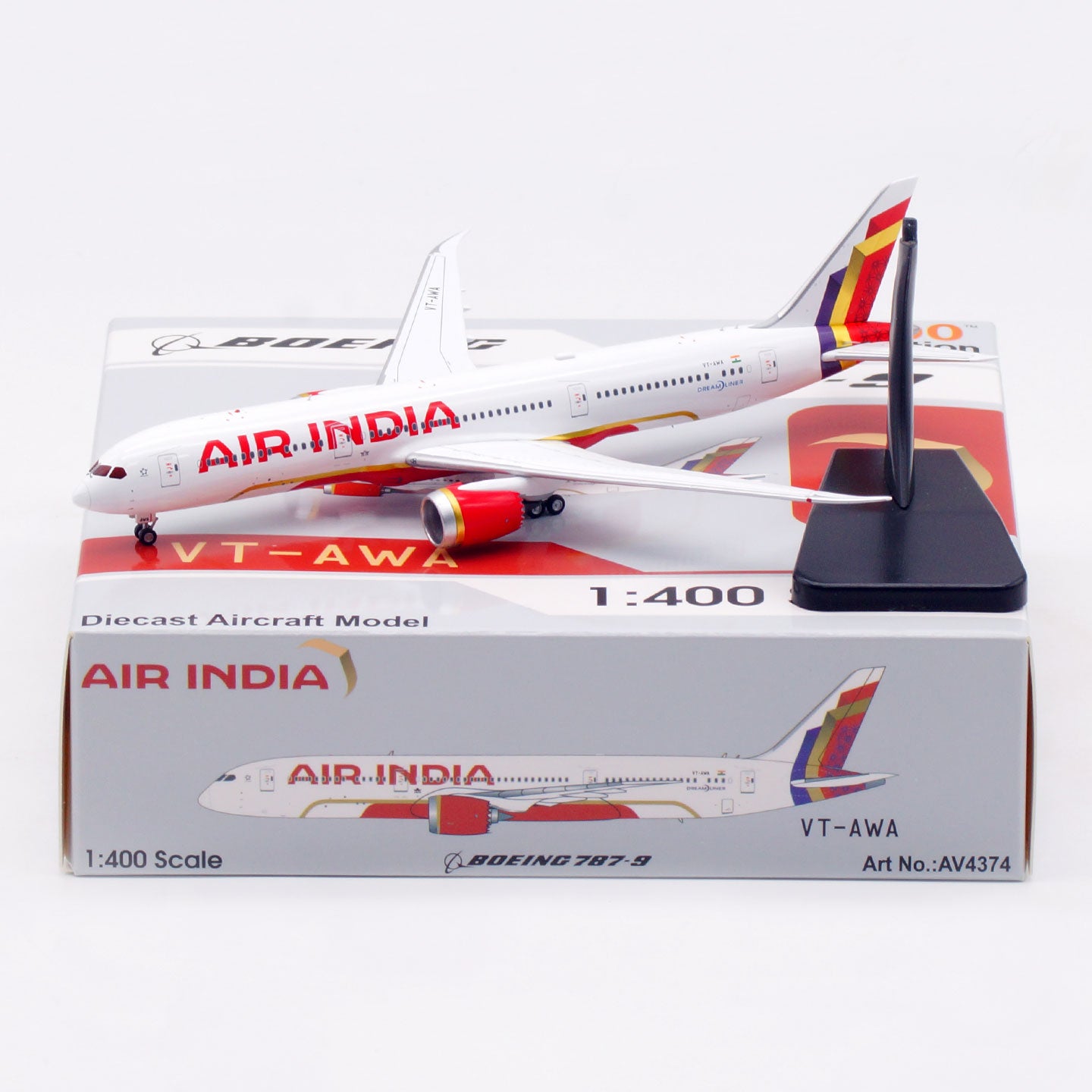1/400 Air India B787-9 VT-AWA AV4374 - cover